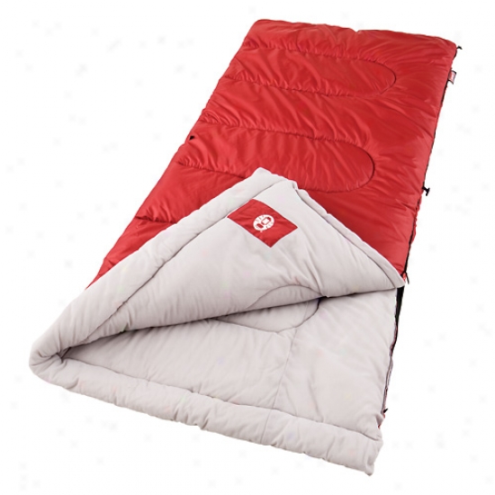 Coleman Palmetto CoolW eaather Sleeping Bag Red