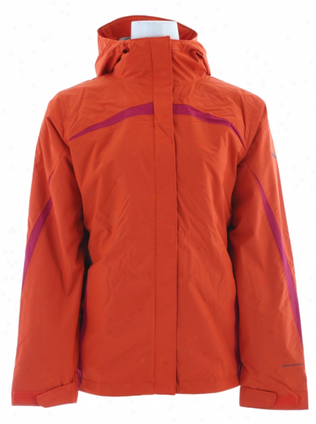 Columbia Argon Ice Jacket Autumn Orange/coal/rouge