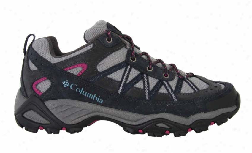 Columbia Ashlane Low Hiking Shoes Lt Grey/patina