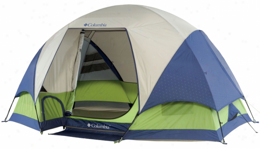 Columbia Black Mount 5 Person Tent Green/blue