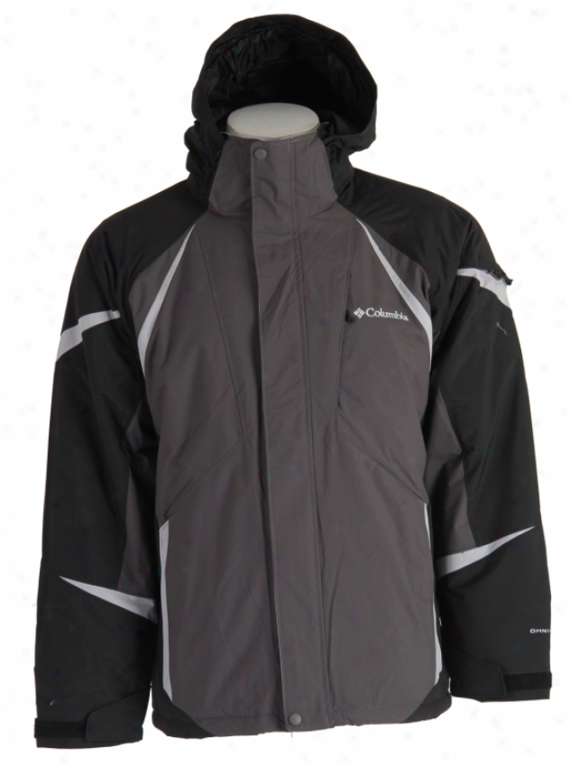 Columbia Carbondale Iii Jacket Blade/black/oyster