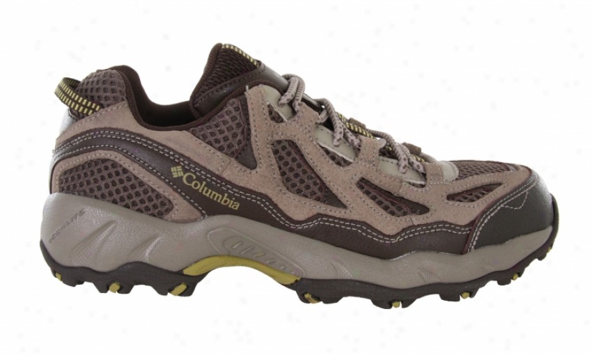 Columbia Dogwood Hiking Shoes Mud/lemongrass