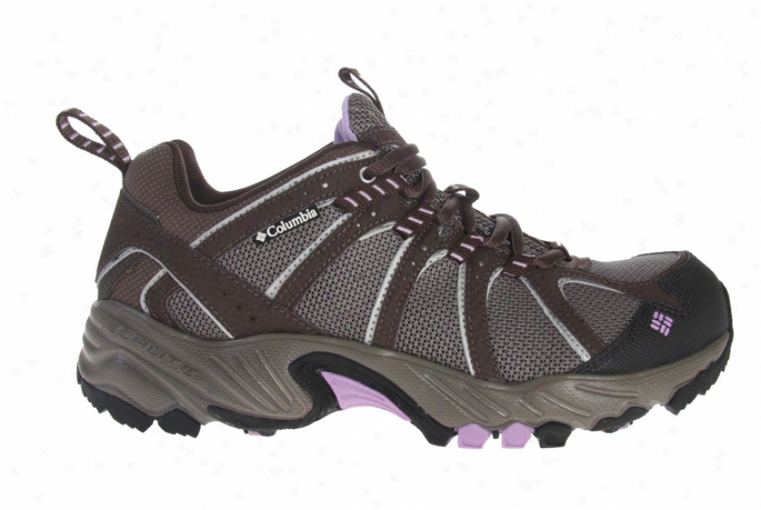 Columbia Kaibab Hiking Shoes Cordovan/hydrangea