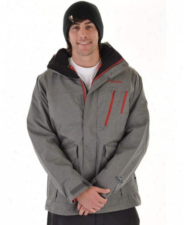 Columbia Steep Slope Ski Jacket Charcoal