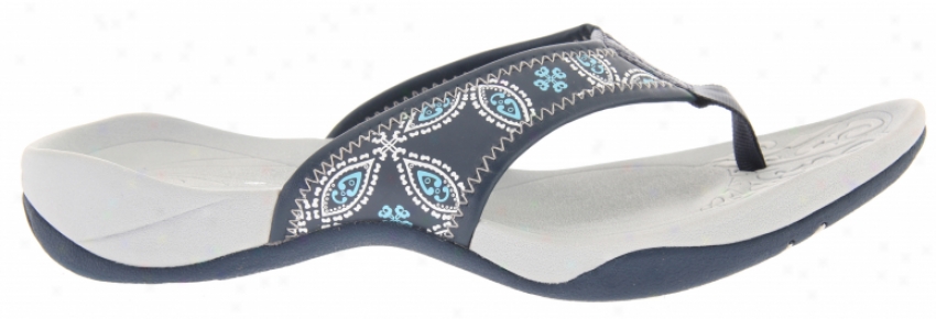 Columbia Sun Goddess Sandals Col Blue/cool Grey