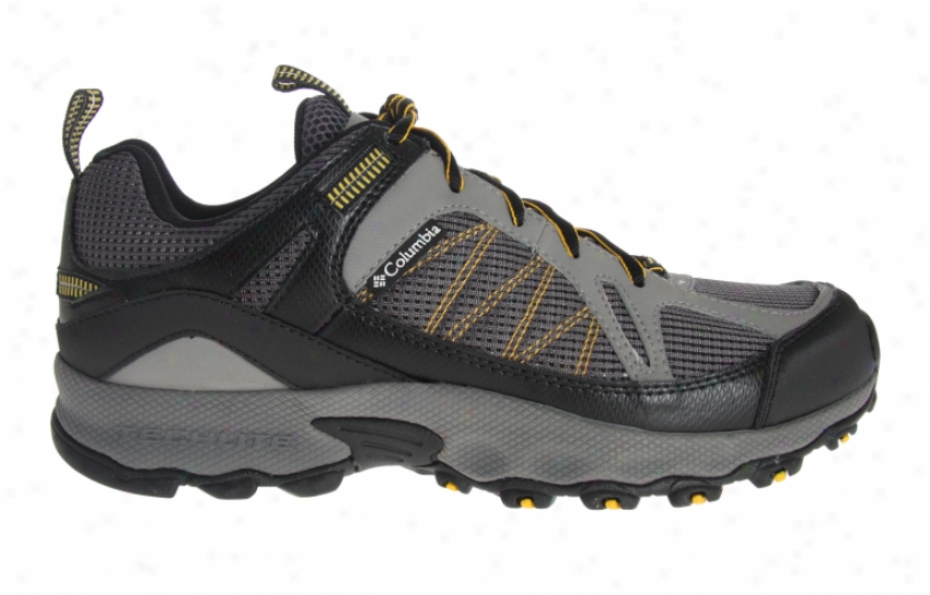 Columbia Switchback Low Hiking Shoes Charcoal/cyber Yellow