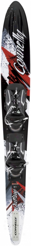 Connelly Outlqw Slalom Waterski W/ Nova/rtp Bindings Blem