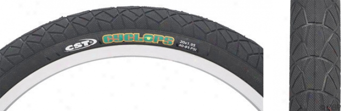 Cst Cyclops Pro Tire 20x1.95 Black Steel Bead