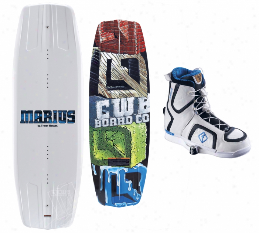 Cwb Marius Wakeboard 140 W/ Marius Bindings Blem