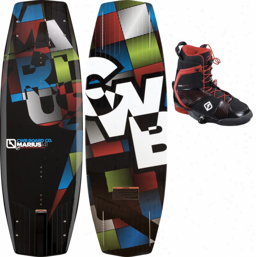 Cwb Marius Wakeboard 141 W/ Marius Bindings