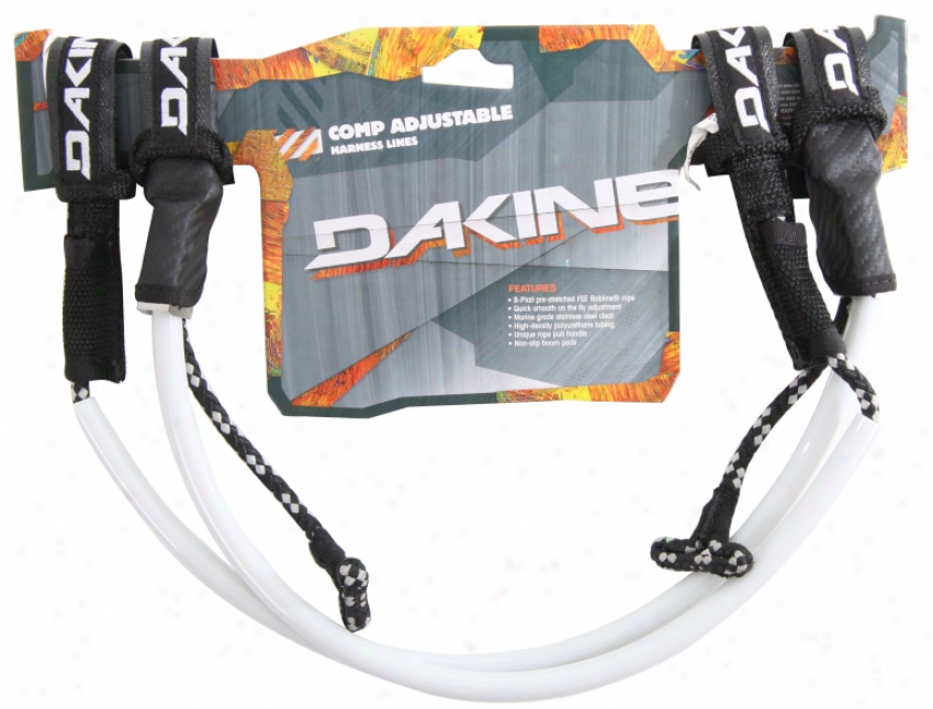 Dakine Comp Adjustable Windsurf Harness Lines White/black