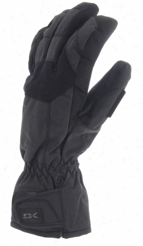 Dakine Scout Short Snowboard Gloves Black Stripes