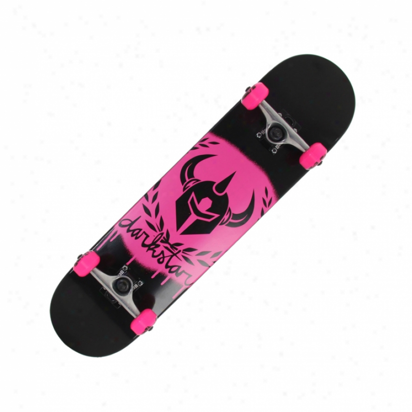 Darkstar Imsignia Skateboard Cokplete Hot Pink