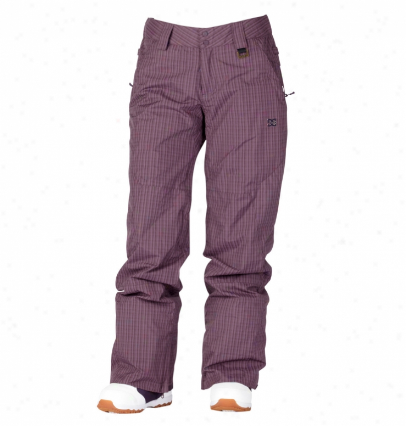 Dc Ace Snowboard Pants Plum