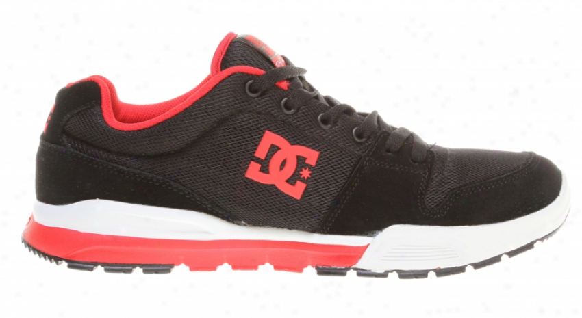 Dc Alias Lite Skate Shose Black/poppy Red