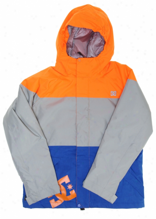 Dc Amo K Insulated Snowboard Jacket Hazard/galvanized