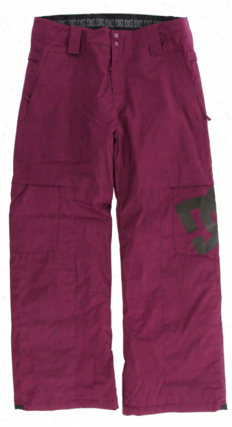 Dc Banshee K Snowboard Pants Dark Purple