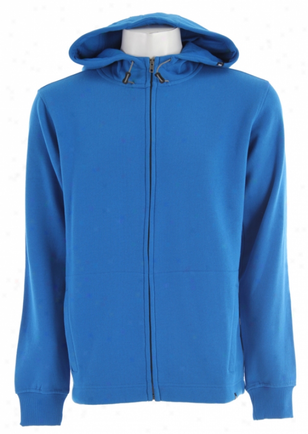 Dc Basic Zip Hoodie Direct Blue