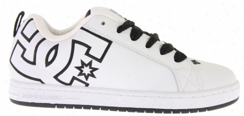 Dc Invite Graffik Skate Shoes White/black/white