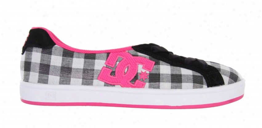 Dc Court Slim Tx Skate Shoes Black/white