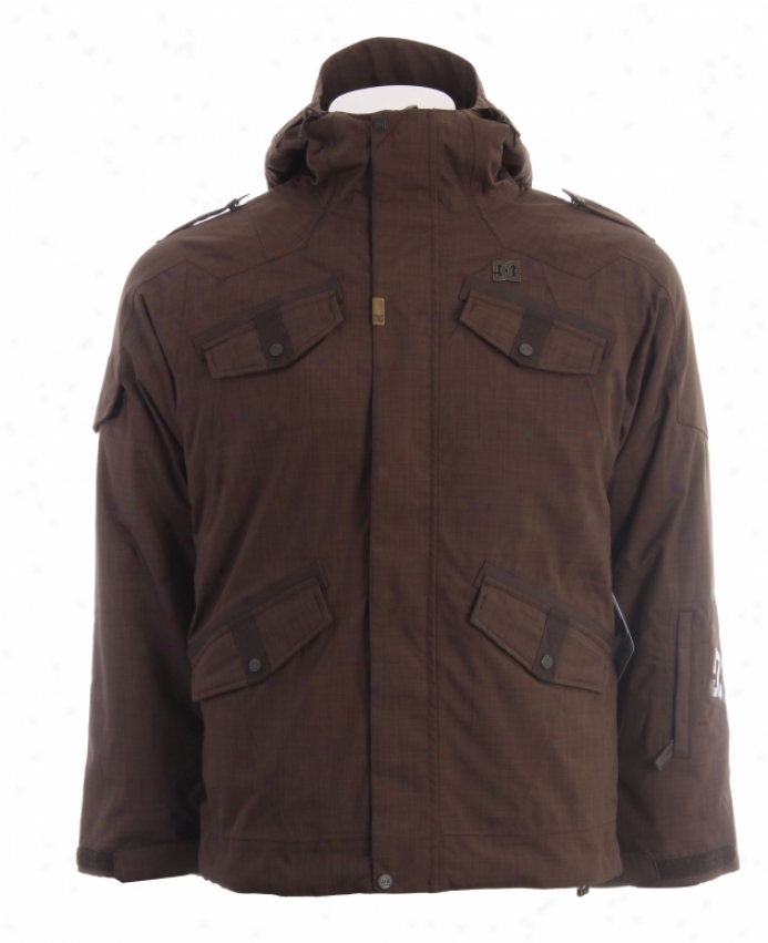 Dc Data Snowboard Jacket Oak