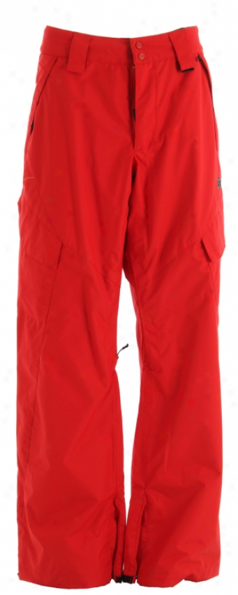 Dc Elko Snowboard Pants Athletic Red