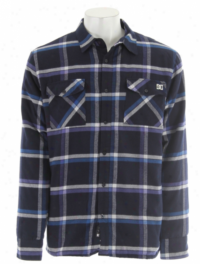 Dc Elvas L/s Shirt Dc Navy