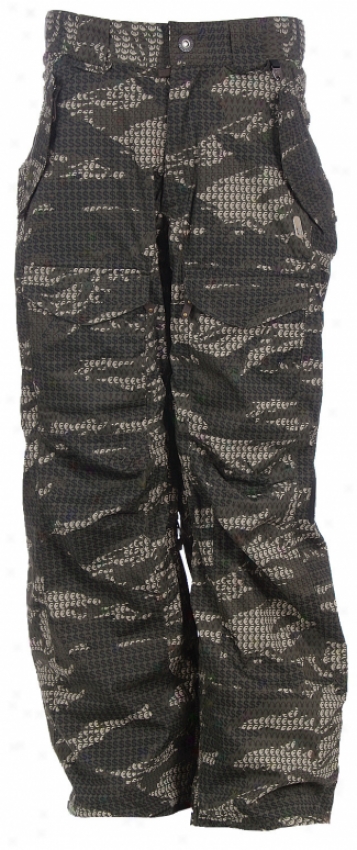 Dc Farad Snowboard Pants Currency Camo/olive