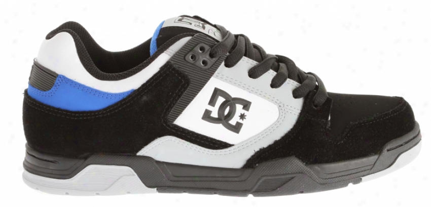 Dc Perfect Skate Shoes Black/armor/white