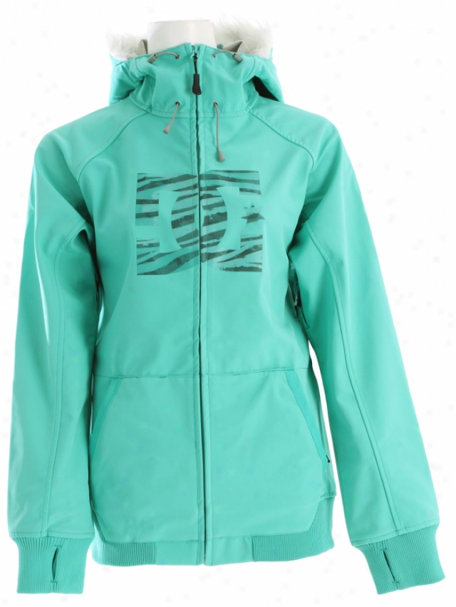 Dc Gamut Snowboard Jacket Pool Green