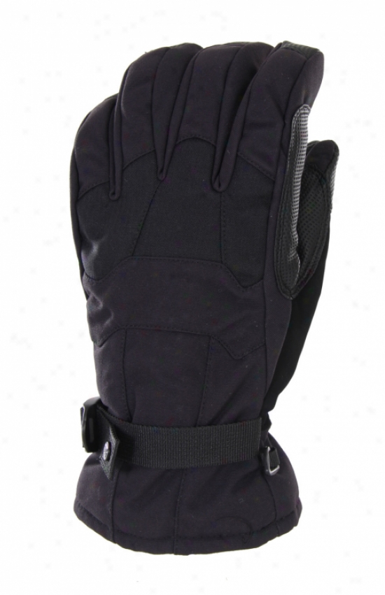 Dc Gauntlet Snowboard Gloves Black