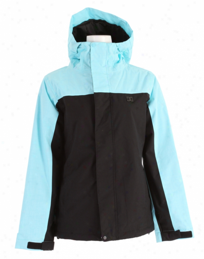 Dc Geneva Snowboard Jacket Blue Radiacne/black