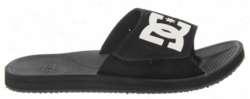 Dc Graffik Slide Sn Sandals Black/white Print