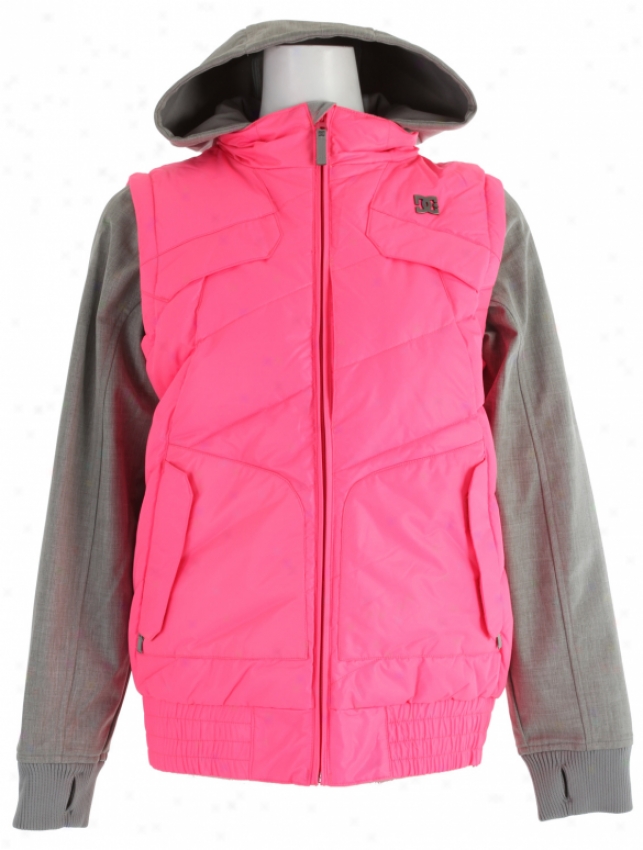 Dc Holly Snowboard Jacket Gogi/heather Galvanized