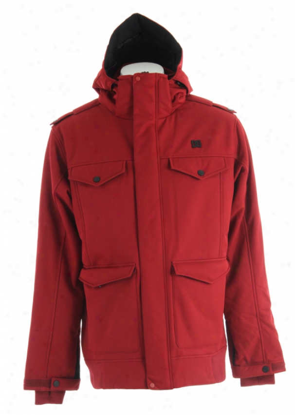 Dc Kato Snowboard Jackket Biking Red