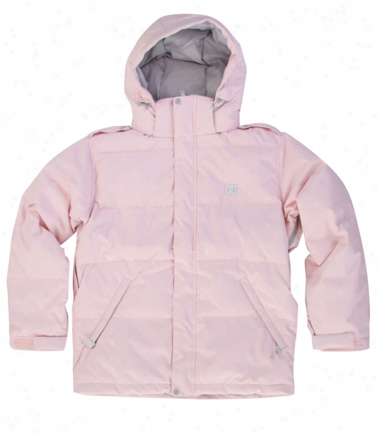 Dc Linear Snowboard Jacket Merely Pink