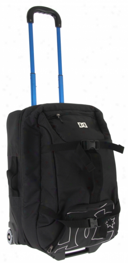 Dc Mile High Wheely Duffle Bag Black