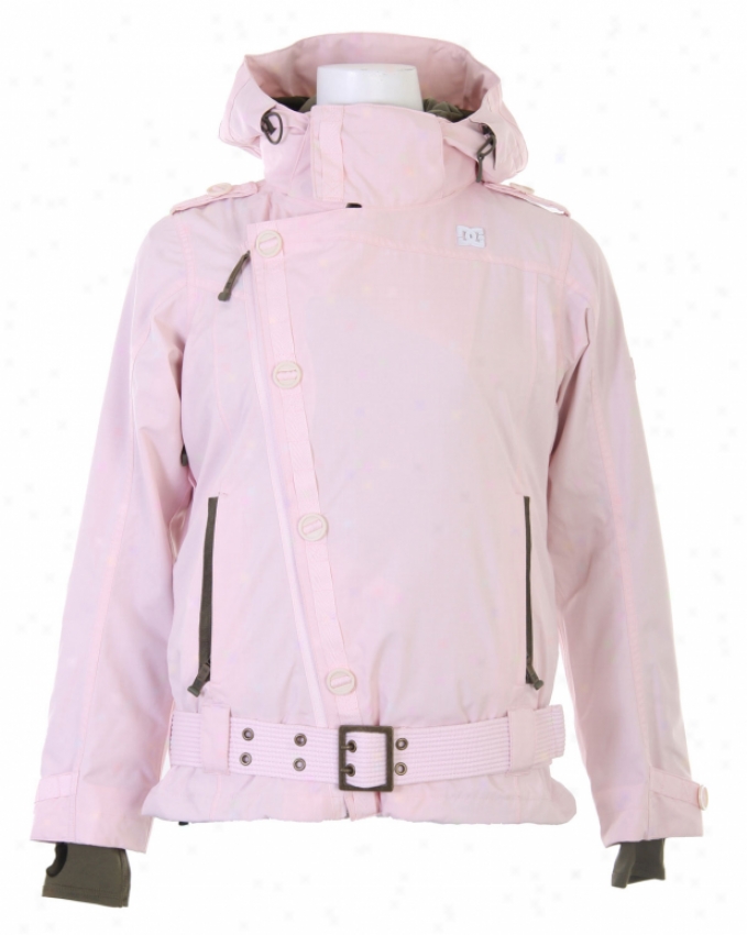 Dc Muju Snowboard Jacket Barely Pink