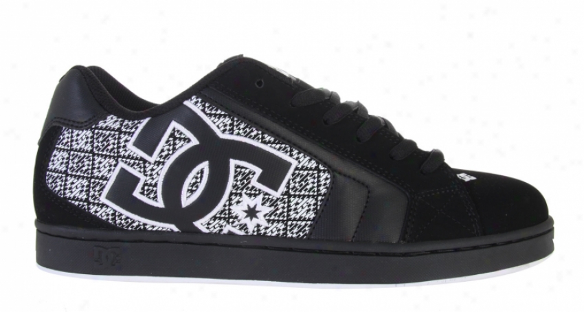 Dc Net Se Skate ShoesB lacj/white Monogram