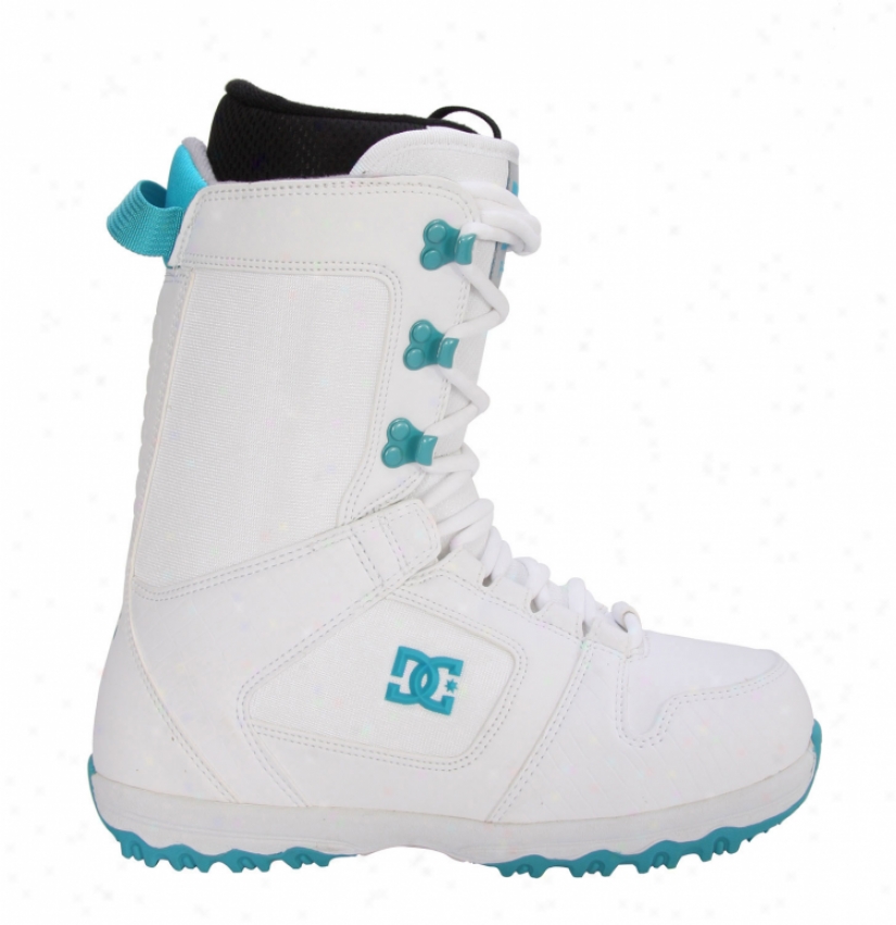 Dc Phase Snowboard Boots White/aqua Blue