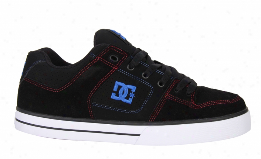 Dc Pure Skate Shoes Black/blue