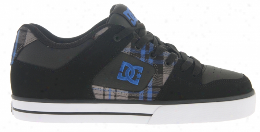 Dc Pure Xe Skate Shoes Black/black/royal