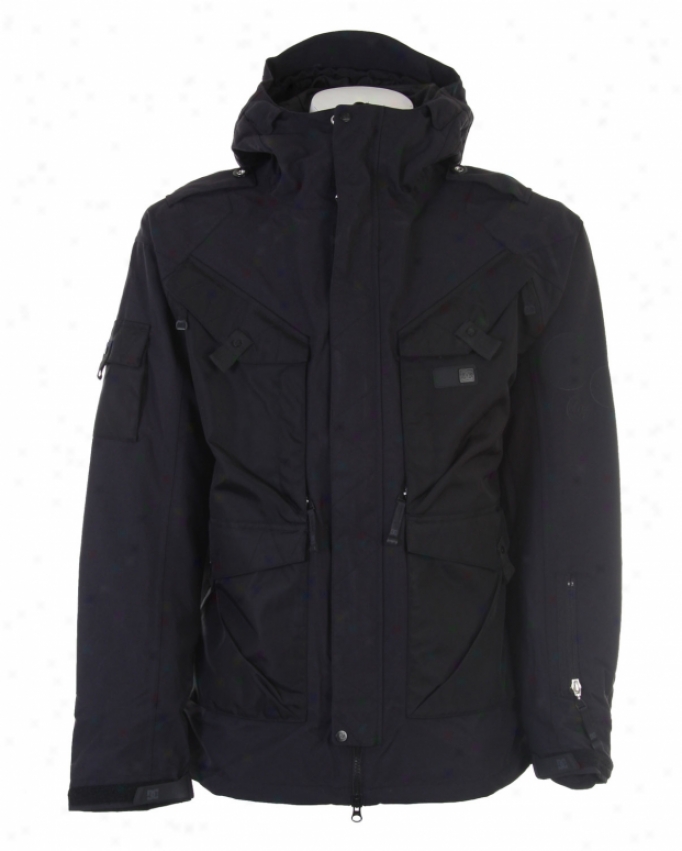 Dc Riot O Snowboard Jacket Black