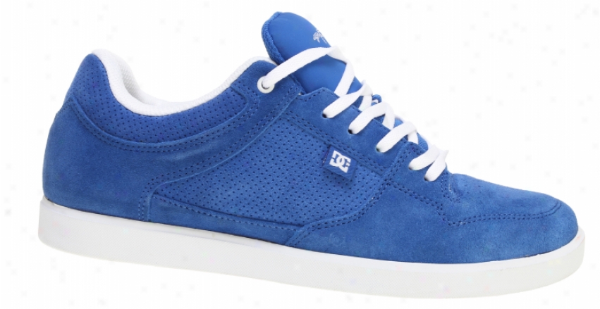 Dc Royal Low Skate Shoes Royal/white