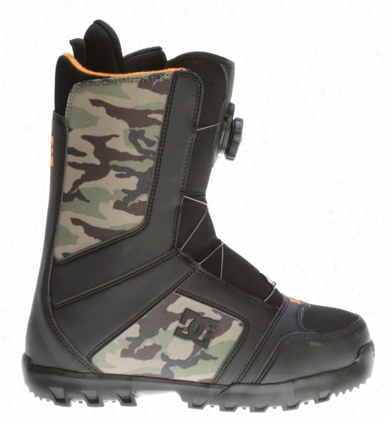 Dc Svout Boa Snowboard Boots Black/camo