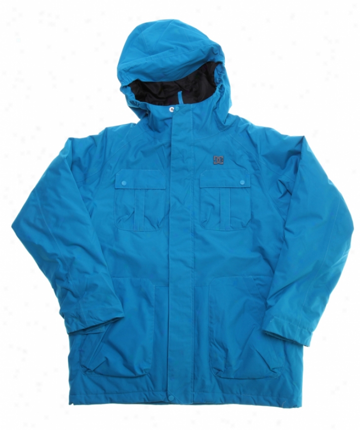 Dc Servo K Snowboard Jacket Blue Jewel