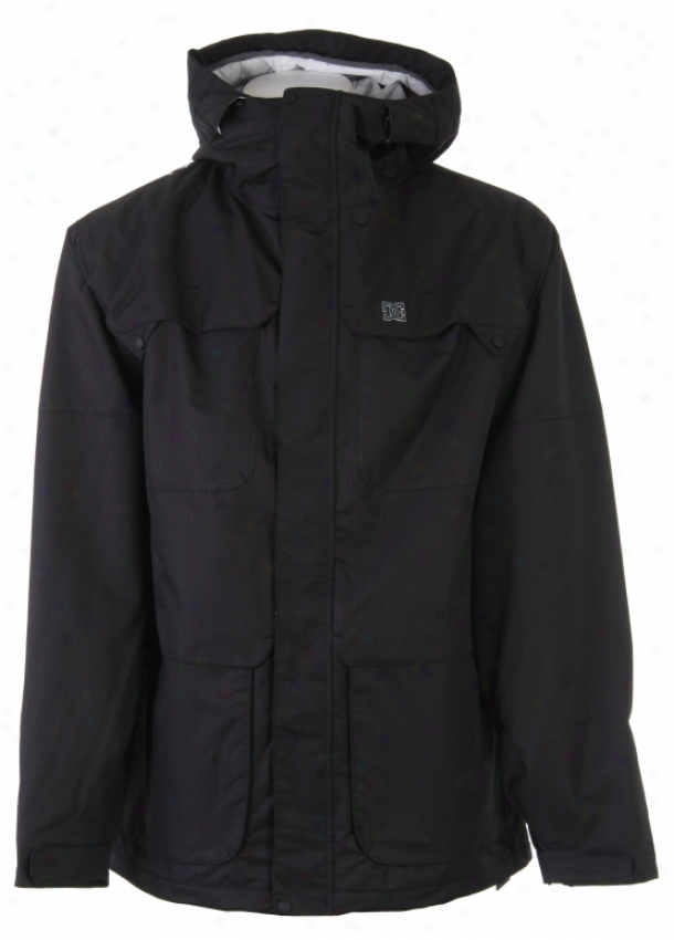 Dc Servo Snowboadd Jacket Black