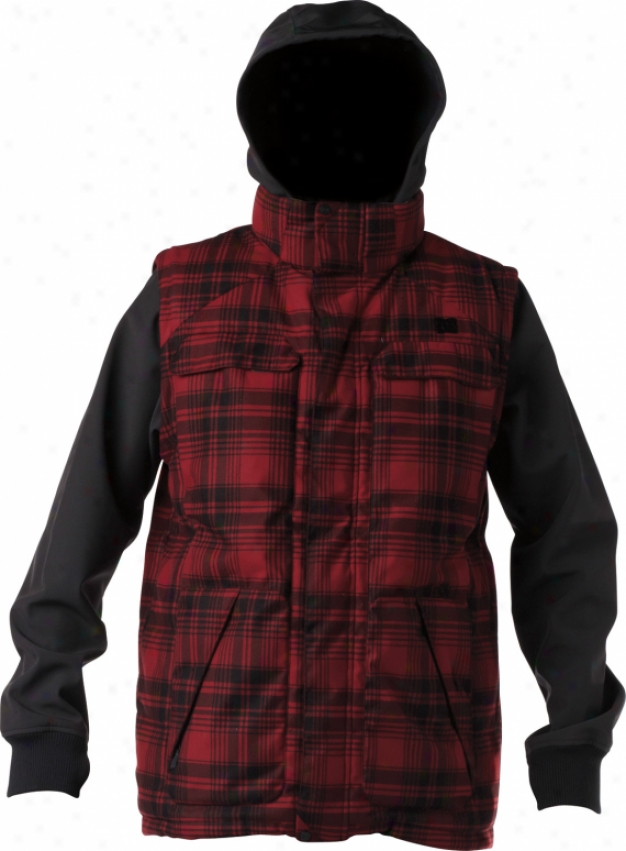 Dc Silverton Snowboard Jacket Bikign Red/black