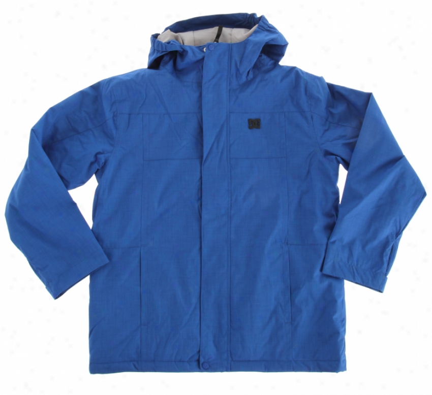 Dc Summit K Insulated Snowboard Jacket Olympian Blue