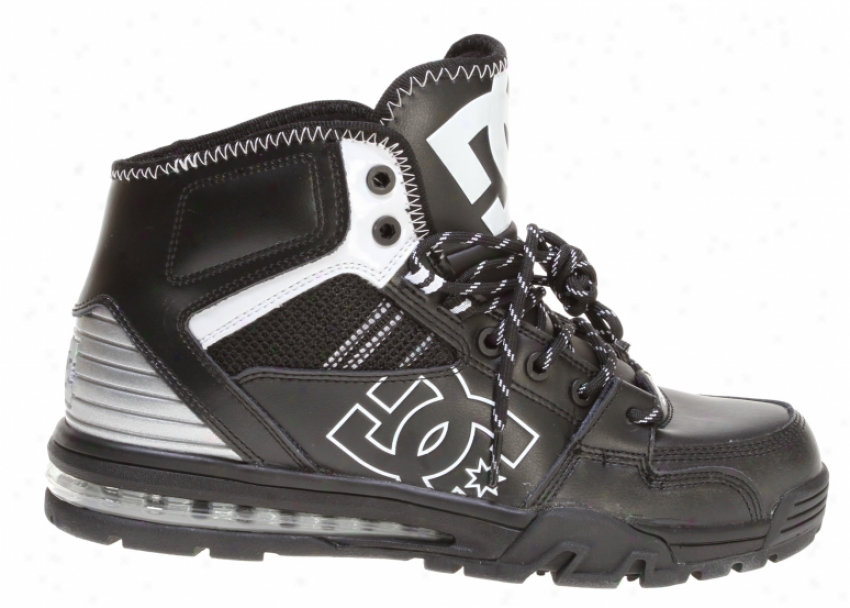 Dc Varied Hi Wr Shoes Black/white/metallic Silber